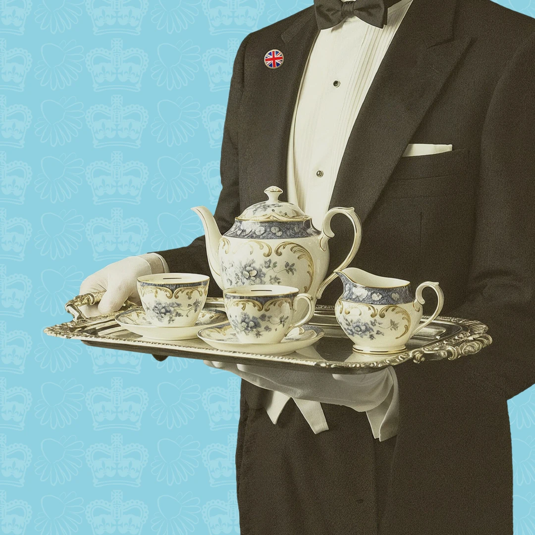 Royal tea at the mill