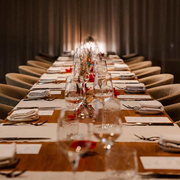 Company holiday lunches & dinners
